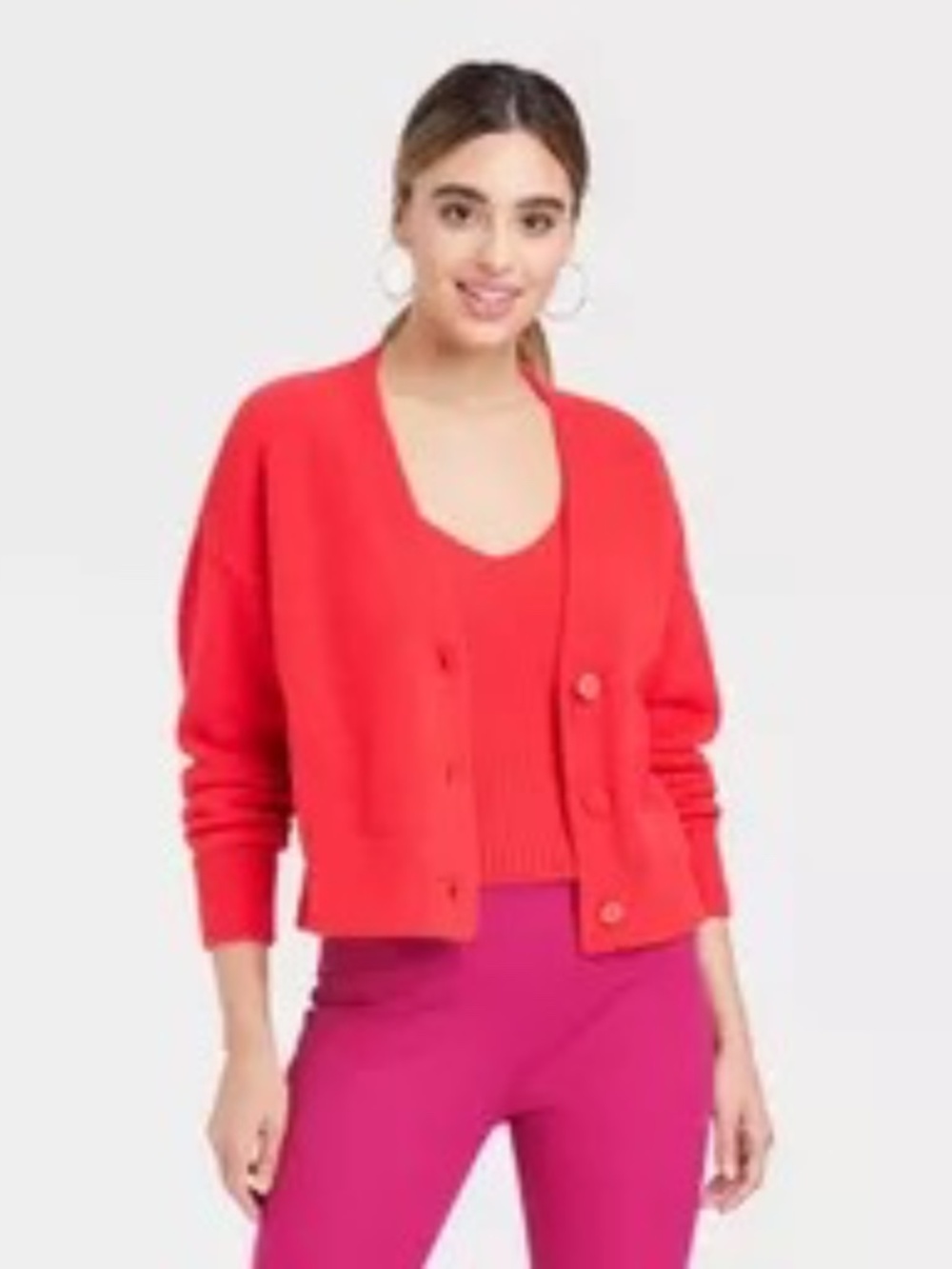 Red Cardigan